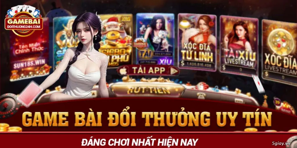Game Bài Đổi Tiền Thật Siêu Hấp Dẫn Tại Rikvip 2025 Game bài đổi thưởng Rikvip với tỷ lệ trả thưởng cao